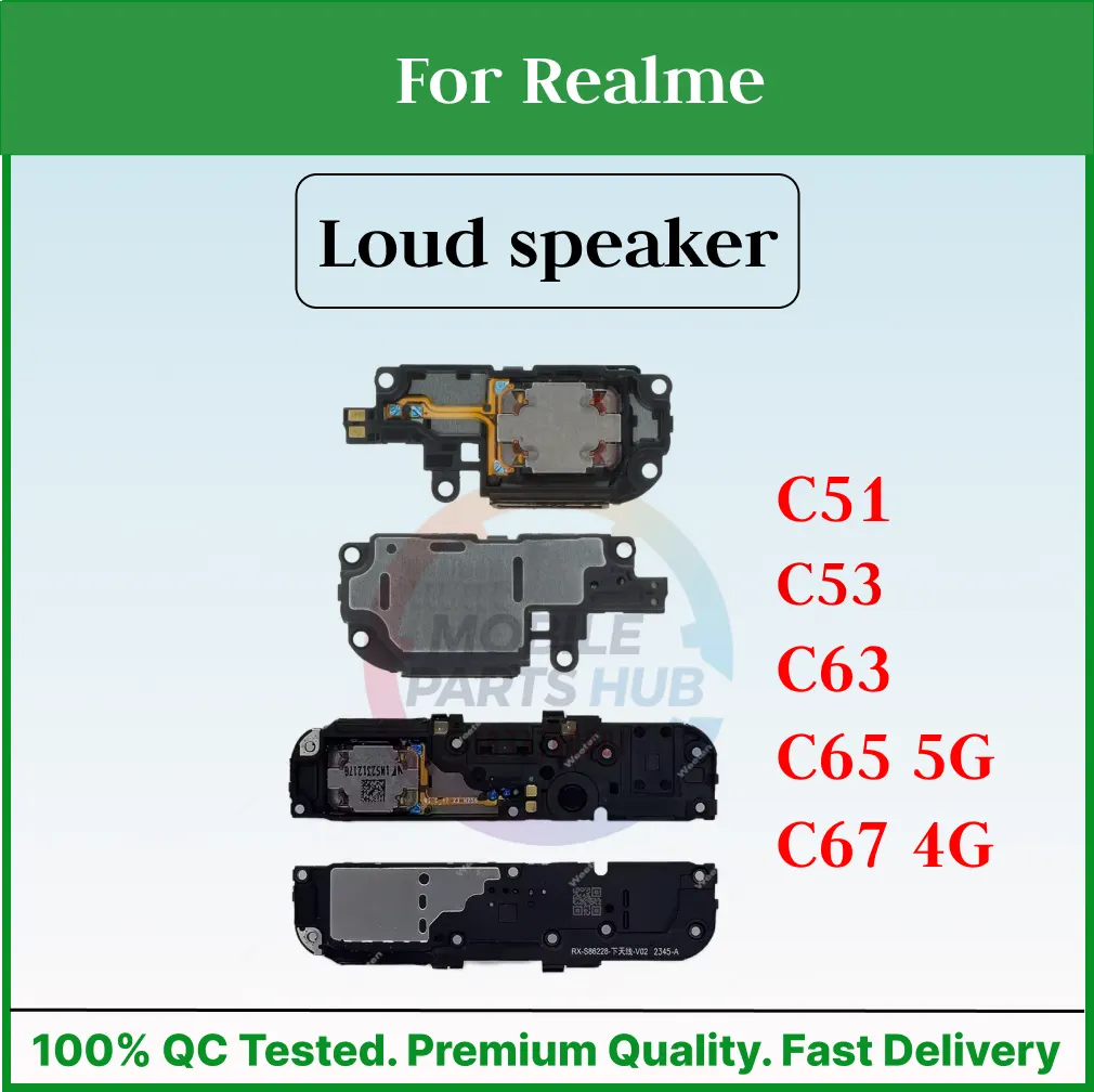 Loud Speaker Sound Buzzer For Realme  C51 C53 C63 C65 5G C67 4G Ringer Replacement Part - Price in Bangladesh