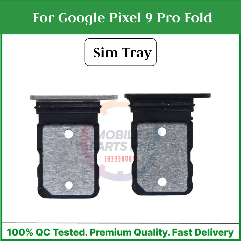Google Pixel 9 Pro Fold Sim Tray Micro SD Card Slot with Sim Ejector Pin Replacement Part Sim Trays & Ejector Pins Price in Bangladesh - Mobile.com.bd