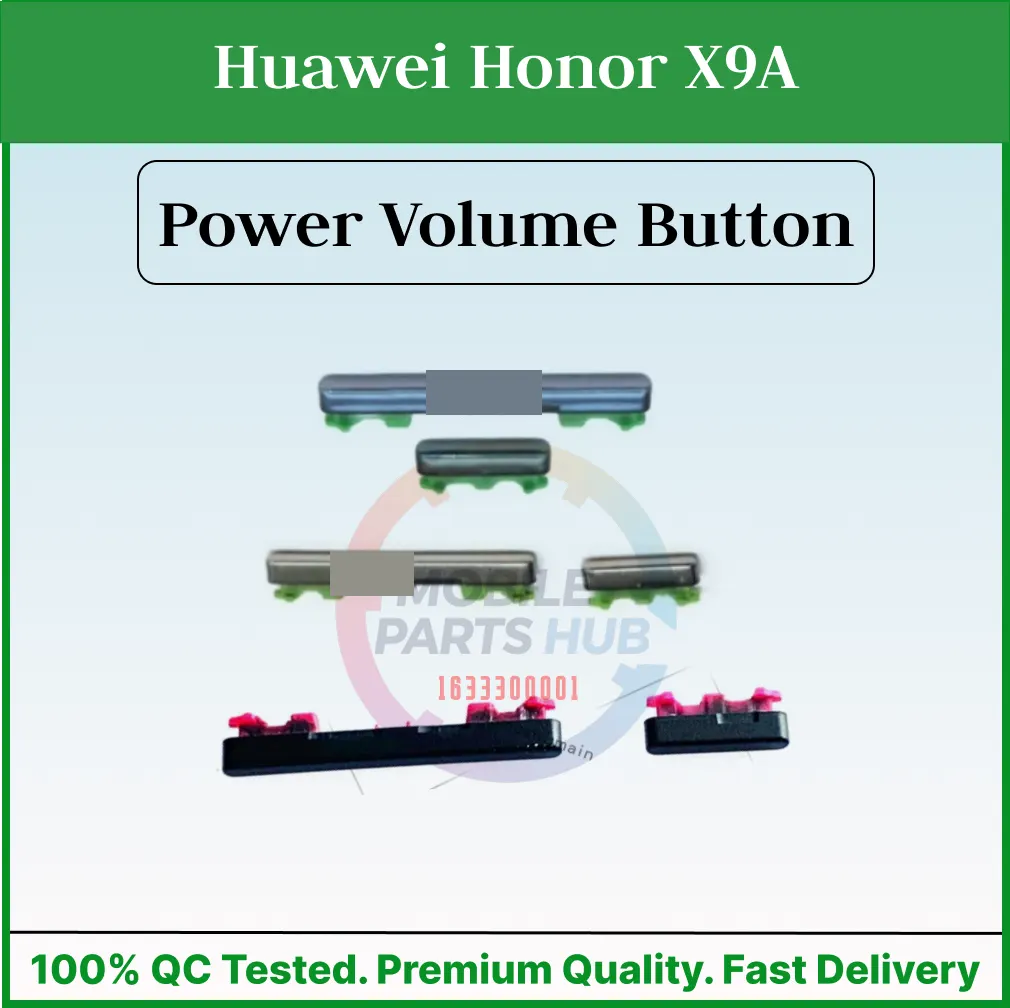Compatible with Huawei Honor X9A External Side Buttons Power On Off + Volume Control Button Outside Side Keys Mobile Parts & Accessories Price in Bangladesh - Mobile.com.bd