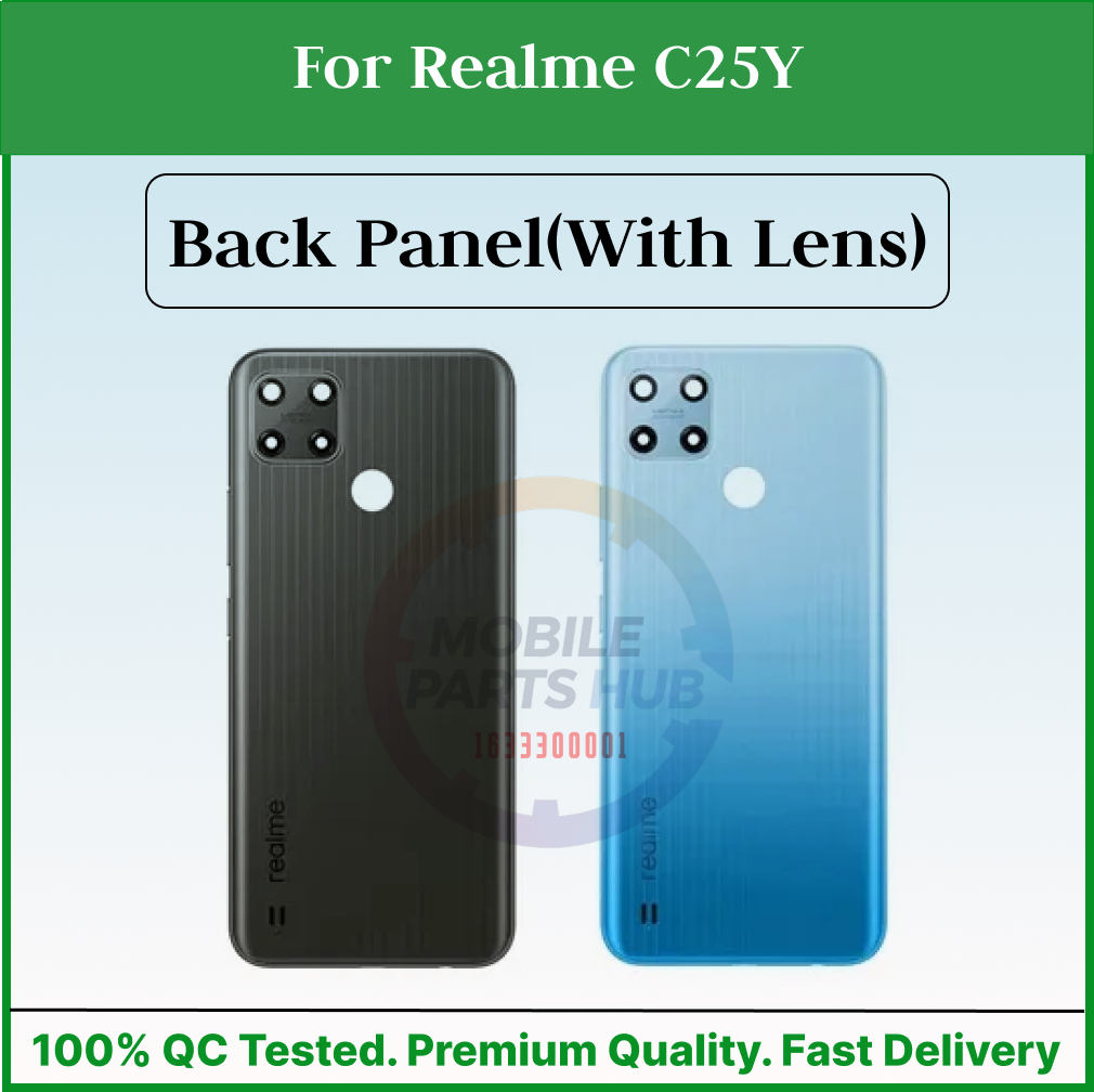 Realme C25Y Back Panel/Backshell/ Casing + Camera Lens + Side Buttons With Logo-All Colors Available Mobile Parts & Accessories Price in Bangladesh - Mobile.com.bd