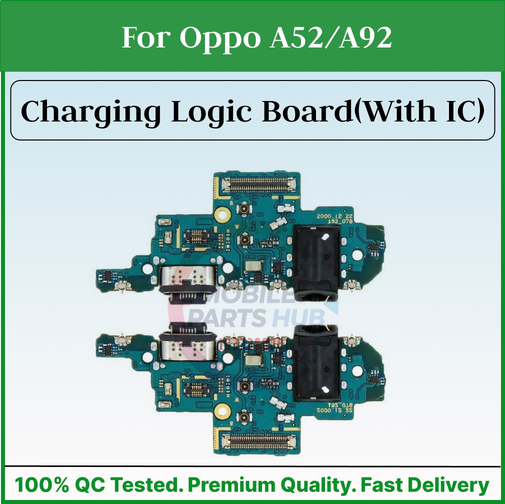 Charging Logic Board For Oppo A52/A92 Charging Port USB Plug PCB Dock Connector Spare parts Mobile Parts & Accessories Price in Bangladesh - Mobile.com.bd