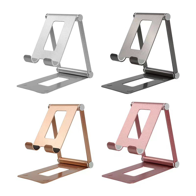 Adjustable Foldable Portable Mobile Phone Stand Full Metal Support Holder - Price in Bangladesh