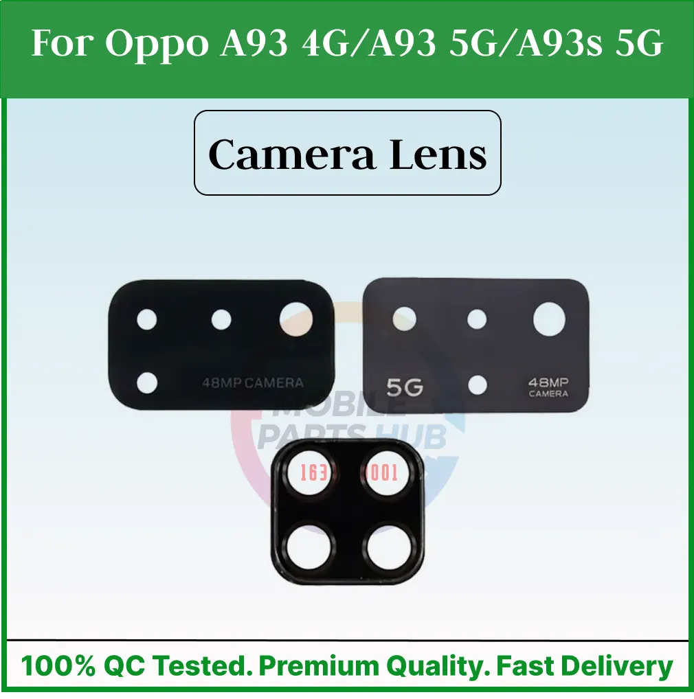 For Oppo A93 4G A93 5G A93s 5G Camera Main Glass Lens Replacement Part (Not Tempered Camera Glass Protector) Mobile Parts & Accessories Price in Bangladesh - Mobile.com.bd