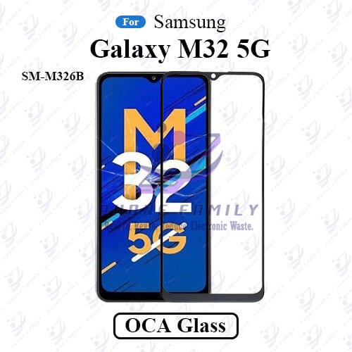 For Samsung Galaxy M32 5G SM-M326B LCD Display Touch Screen Front Glass Lens + Lamination OCA , Not Tempered Glass Protector - Price in Bangladesh