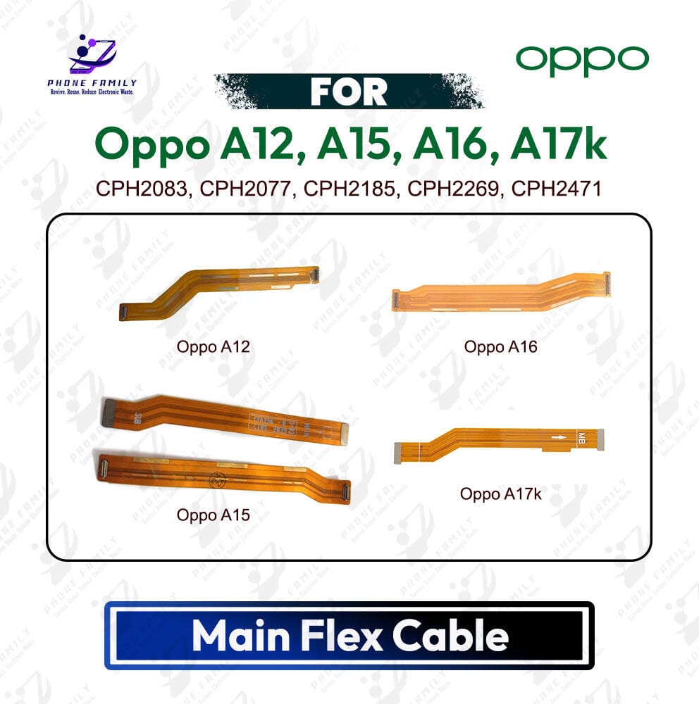 Oppo A12, A15, A16, A17k Main Board Motherboard Connector Flex Cable - Price in Bangladesh