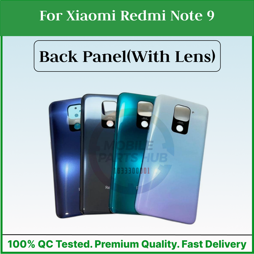 For Xiaomi Redmi Note 9 Back Panel/Backshell/ Casing +Side Button With Logo-All Colors Available Mobile Parts & Accessories Price in Bangladesh - Mobile.com.bd