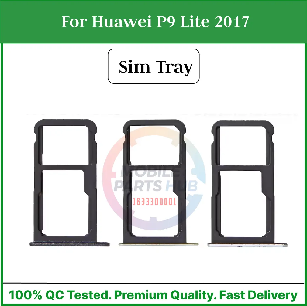  Huawei P9 Lite 2017 Sim Tray Micro SD Card Slot with Sim Ejector Pin Replacement Part Sim Trays & Ejector Pins Price in Bangladesh - Mobile.com.bd