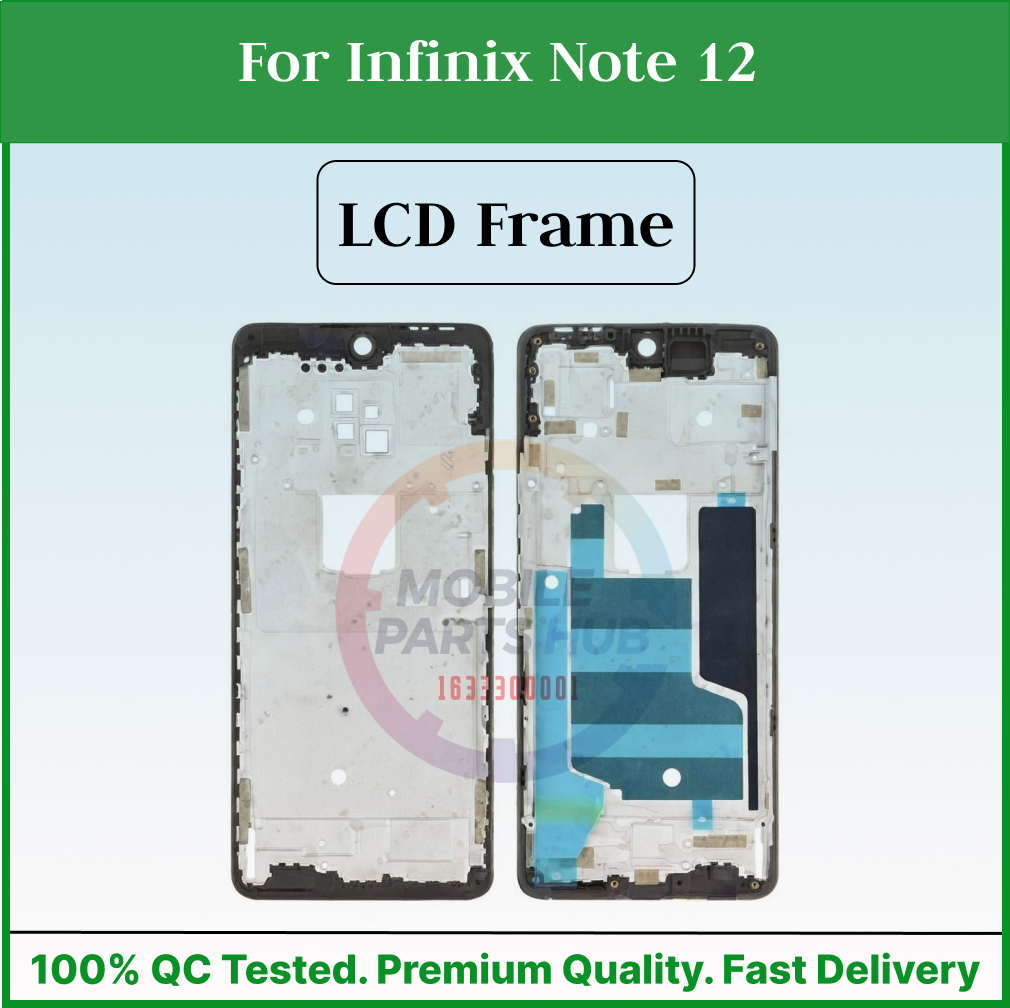 For Infinix Note 12 Front LCD Frame Middle Chassis Housing Mobile Parts & Accessories Price in Bangladesh - Mobile.com.bd
