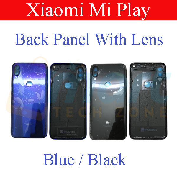 Xioami Mi Play Back Panel/Backshell/ Casing + With Camera Lens + Side Buttons With Logo-All Colors Available Replacement Parts Price in Bangladesh - Mobile.com.bd