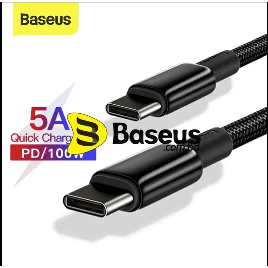 Baseus 100W USB C To USB Type C Cable - Price in Bangladesh