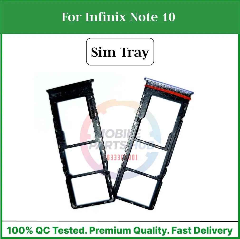 For Infinix Note 10 X693 Sim Tray and SD Card Slot with Sim Ejector Sim Trays & Ejector Pins Price in Bangladesh - Mobile.com.bd
