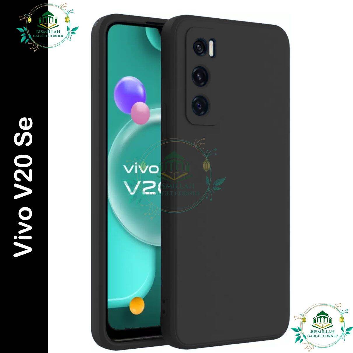 Premium Liquid Silicone Phone case for Vivo V20 se ( v20se ) Liquid Silicon Mobile Back Case Soft Silicone Phone Cover