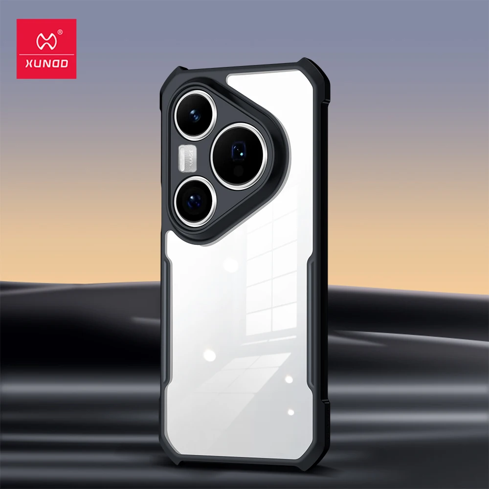 XUNDD For Huawei Pura 80 Ultra Case Drop Proof TPU + Acrylic Clear Back Phone Cover Case & Cover Price in Bangladesh - Mobile.com.bd