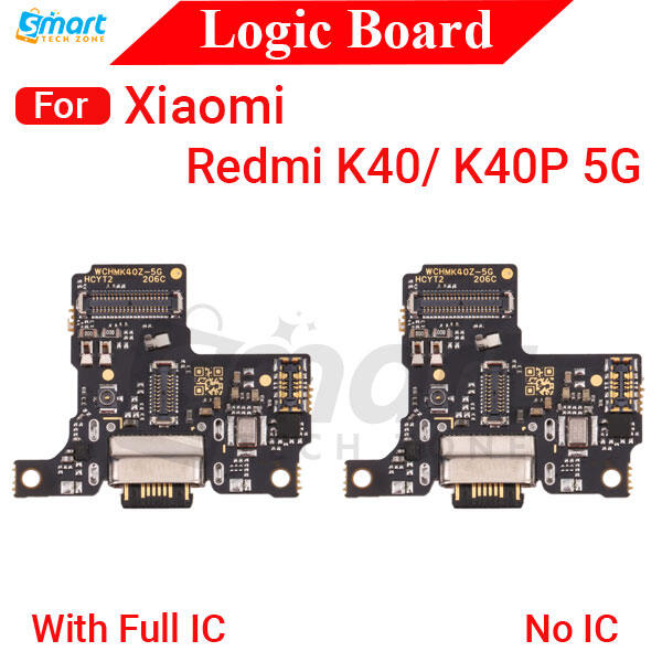 Charging Logic Board For Xiaomi Redmi K40/ K40p 5G Charging Port USB Plug PCB Dock Connector Spare parts Replacement Parts Price in Bangladesh - Mobile.com.bd