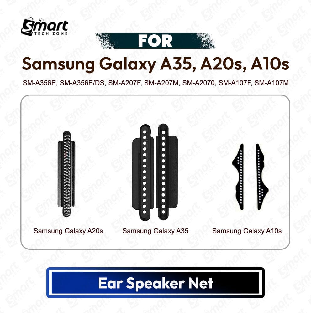 Samsung Galaxy A35, Samsung Galaxy A20s, Samsung Galaxy A10s Ear Speaker Net Anti Dust Mesh Grill Replacement Part - Price in Bangladesh