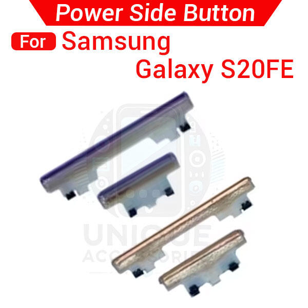 Samsung Compatible with Samsung Galaxy S20FE External Side Buttons Power On Off + Volume Control Button Outside Side Keys Buttons & Key Parts Price in Bangladesh - Mobile.com.bd