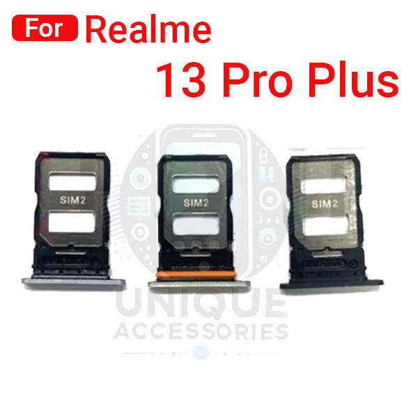 Realme 13 Pro Plus Sim Tray Micro SD Card Slot with Sim Ejector Pin Replacement Part Sim Trays & Ejector Pins Price in Bangladesh - Mobile.com.bd