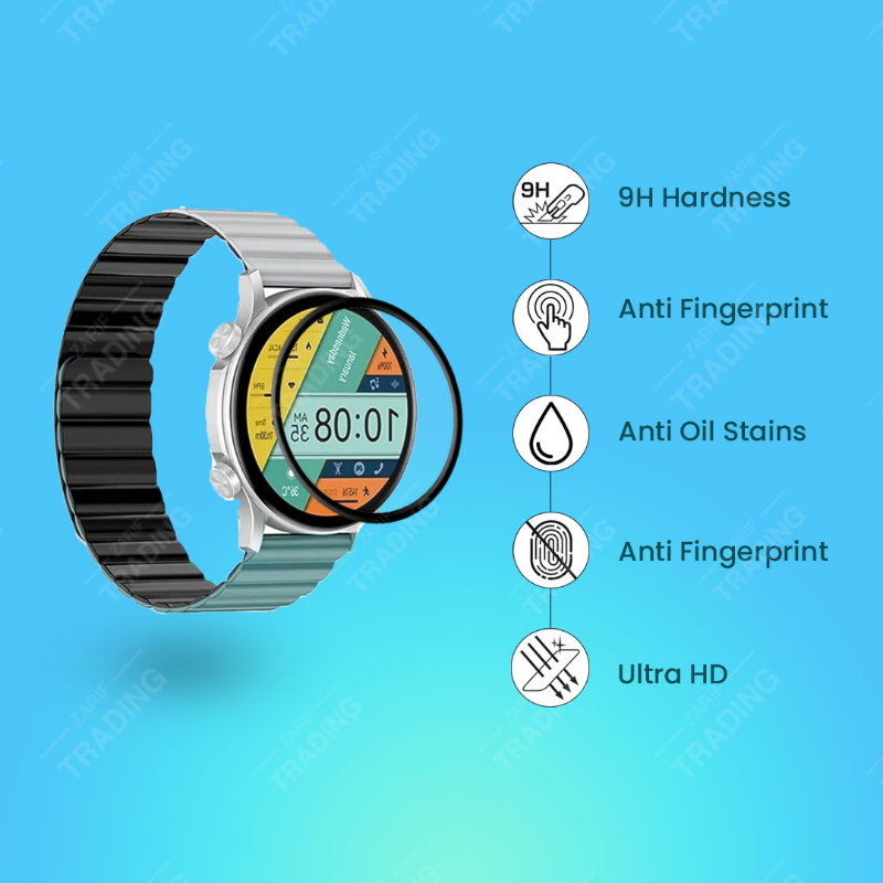 Kieslect KR Pro LTD Smart Watch Full Coverage Plastic Screen Protector Screen Protectors Price in Bangladesh - Mobile.com.bd