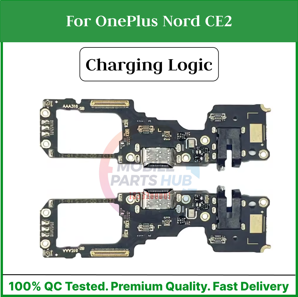 Charging Logic Board For OnePlus Nord CE2 Charging Port USB Plug PCB Dock Connector Spare parts