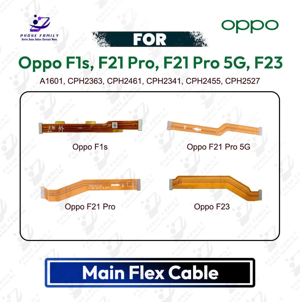 Oppo F1s, F21 Pro, F21 Pro 5G, F23 Main Board Motherboard Connector Flex Cable - Price in Bangladesh