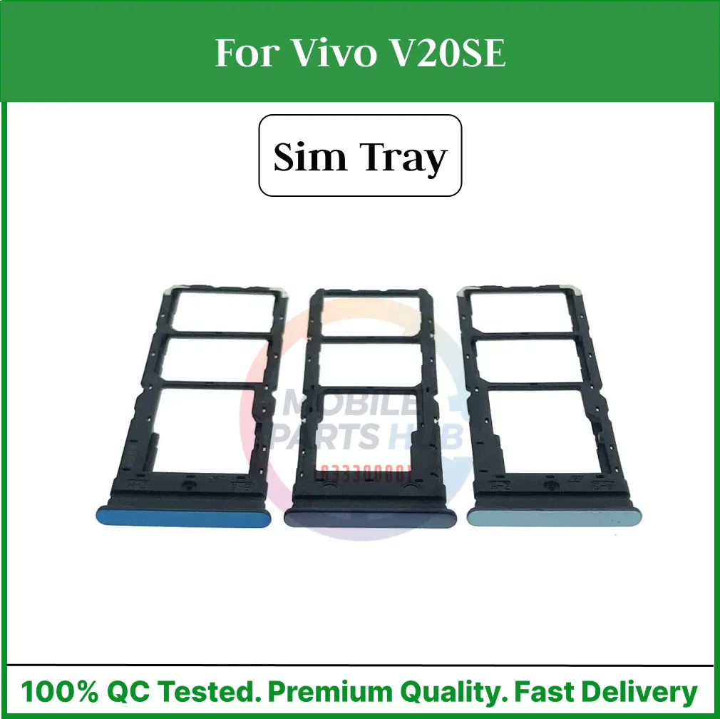 Vivo V20SE Sim Tray Micro SD Card Slot with Sim Ejector Pin Replacement Part Sim Trays & Ejector Pins Price in Bangladesh - Mobile.com.bd