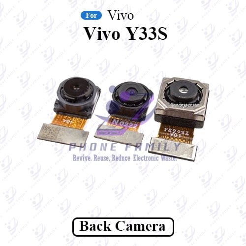 Rear Camera For Vivo Y33S Back View Main Big Backside Camera Module Flex Cable Replacement Repair Spare Parts Rear Camera Module Price in Bangladesh - Mobile.com.bd