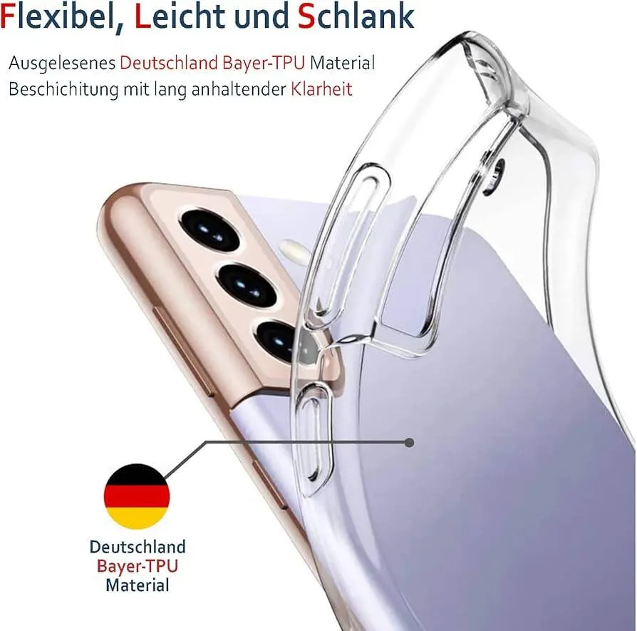 Shockproof Back Cover Case for Samsung Galaxy S8 S9 Plus S10 plus S20FE S20 Plus S 20 Ultra S21 S22 S22 Ultra S23 S23 Plus S23 Ultra S23 Fe S24 S24 Plus S24 Ultra | Raised Bump for Camera & Screen Protection (Transparent) Replacement Parts Price in Bangladesh - Mobile.com.bd