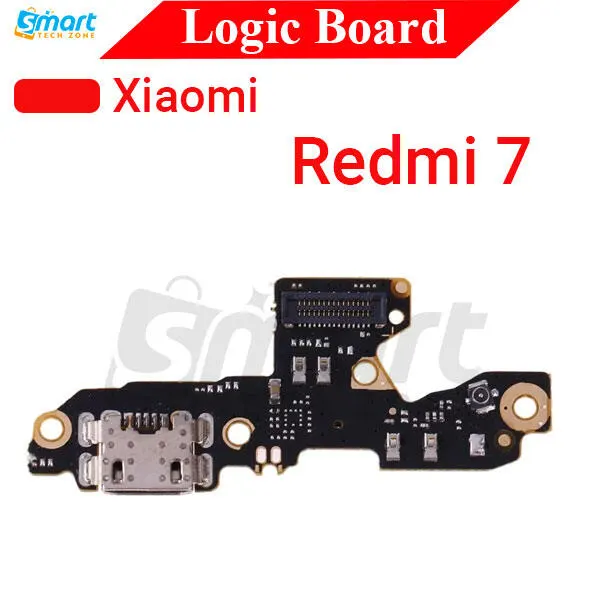 Charging Logic Board For Xiaomi Redmi 7 Charging Port USB Plug PCB Dock Connector Spare parts Charging Port Parts Price in Bangladesh - Mobile.com.bd