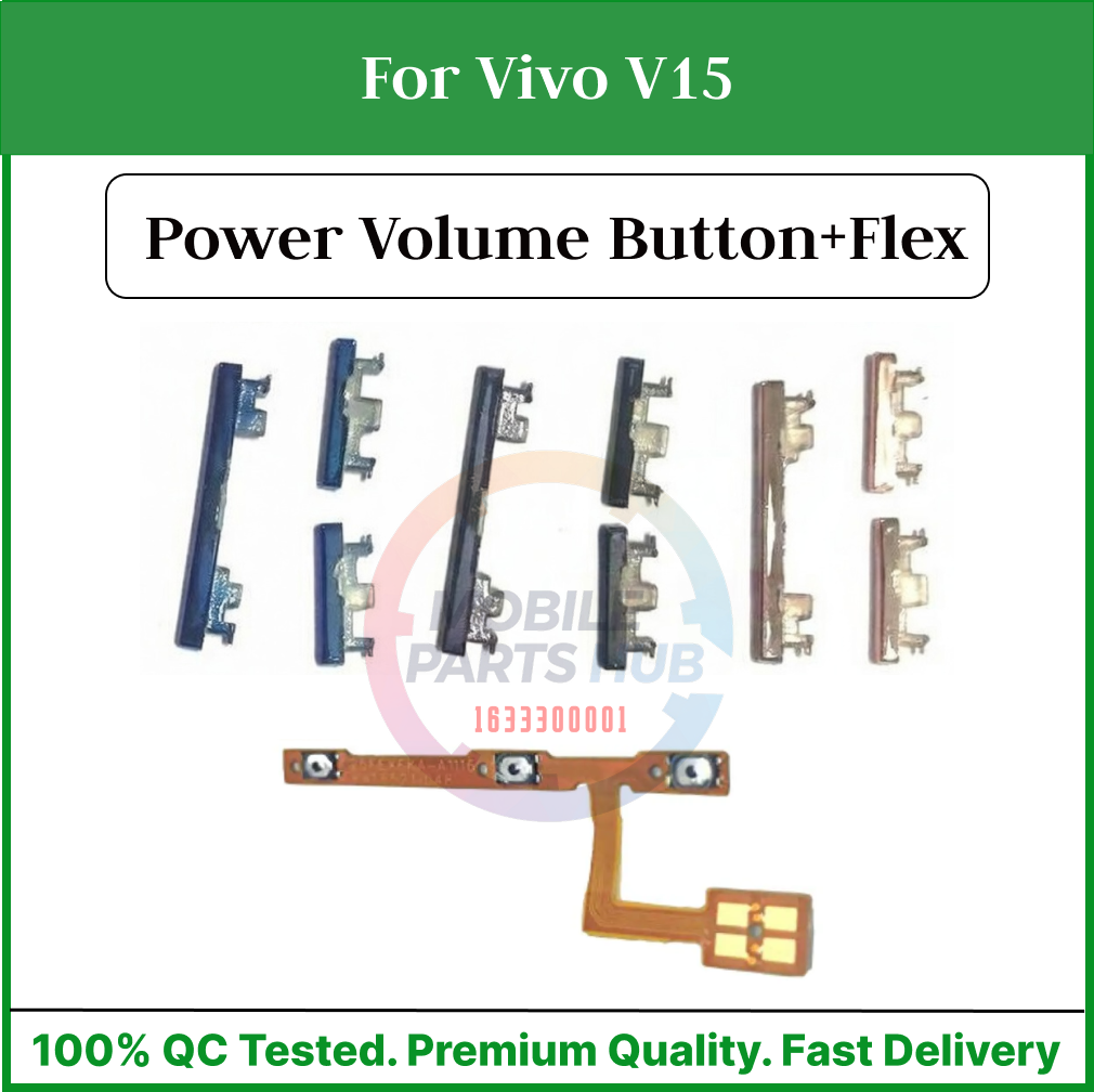 Vivo V15 Power on / off Switch Button Side Volume Up Down Buttons +Flex Cable Replacement Parts Mobile Parts & Accessories Price in Bangladesh - Mobile.com.bd