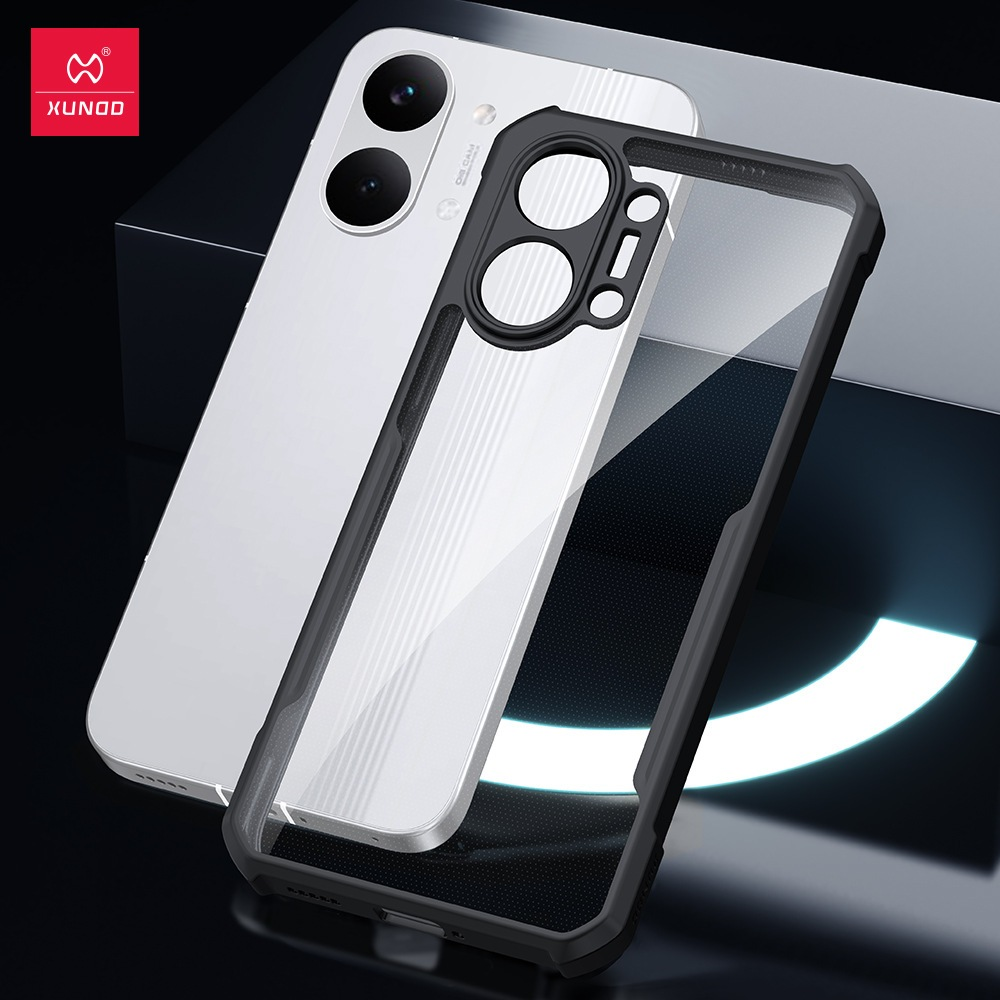Xiaomi Xundd Back Cover for Redmi Turbo 5 Max Transparent Hybrid Hard PC Back Bumper Case & Cover Price in Bangladesh - Mobile.com.bd