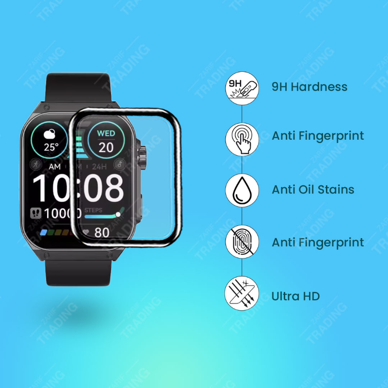 Haylou Watch S8 Smart Watch Full Coverage Plastic Screen Protector Screen Protectors Price in Bangladesh - Mobile.com.bd