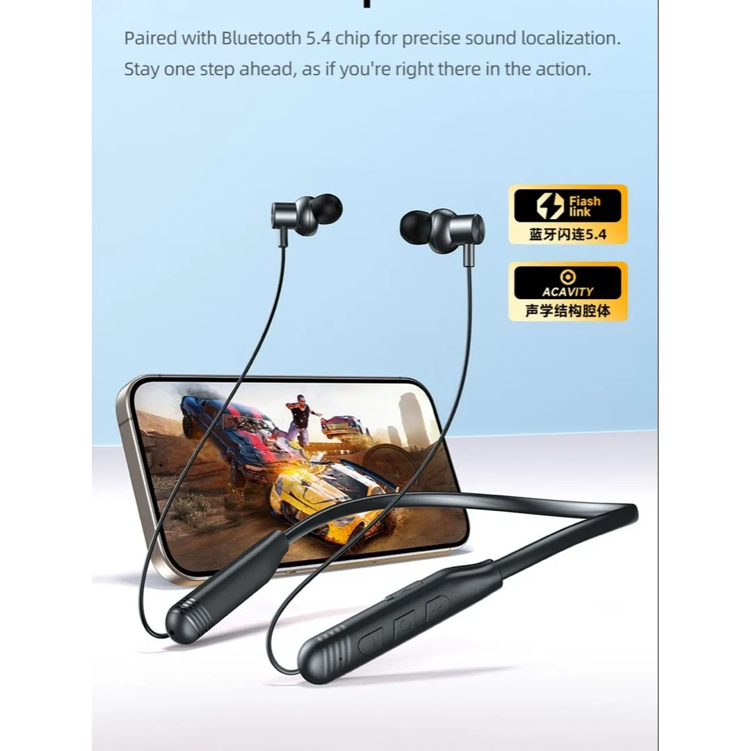 Awei G83BL Neckband Bluetooth Headphone. HD Calling & Music Control Support Sports Wireless Earphone - Price in Bangladesh
