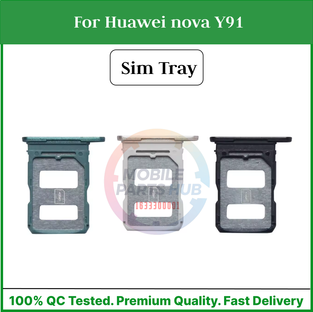 Huawei nova Y91 Nano Sim Card Tray Holder Sim Adaptor With Free Sim Ejector Pin Replacement Part Mobile Parts & Accessories Price in Bangladesh - Mobile.com.bd