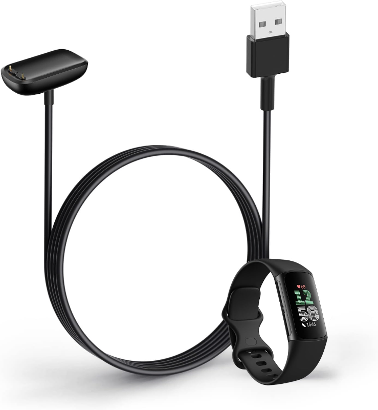 Fitbit Charge 6 Charger Cable USB Fast Charging Replacement - Price in Bangladesh