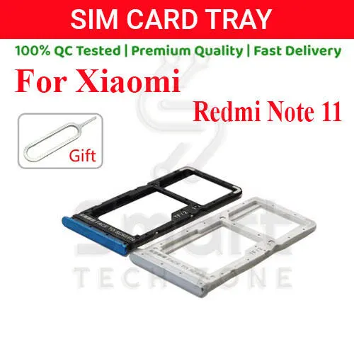 Xiaomi Redmi Note 11 Sim Tray Micro SD Card Slot with Sim Ejector Pin Replacement Part Sim Trays & Ejector Pins Price in Bangladesh - Mobile.com.bd