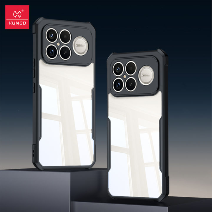 Xiaomi Xundd Back Cover for Redmi Poco F8 Ultra Transparent Hybrid Hard PC Back Bumper Case & Cover Price in Bangladesh - Mobile.com.bd