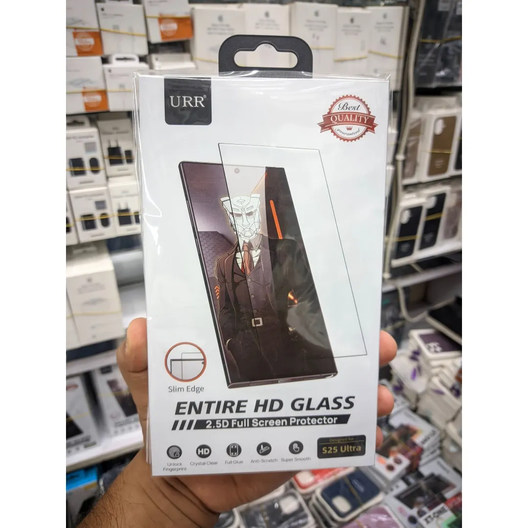 Urr Screen Protector For Samsung S25 Ultra 5G 2025 Screen Protector Urr Tempered Glass For Samsung S25 Ultra 5G 2025 - Price in Bangladesh