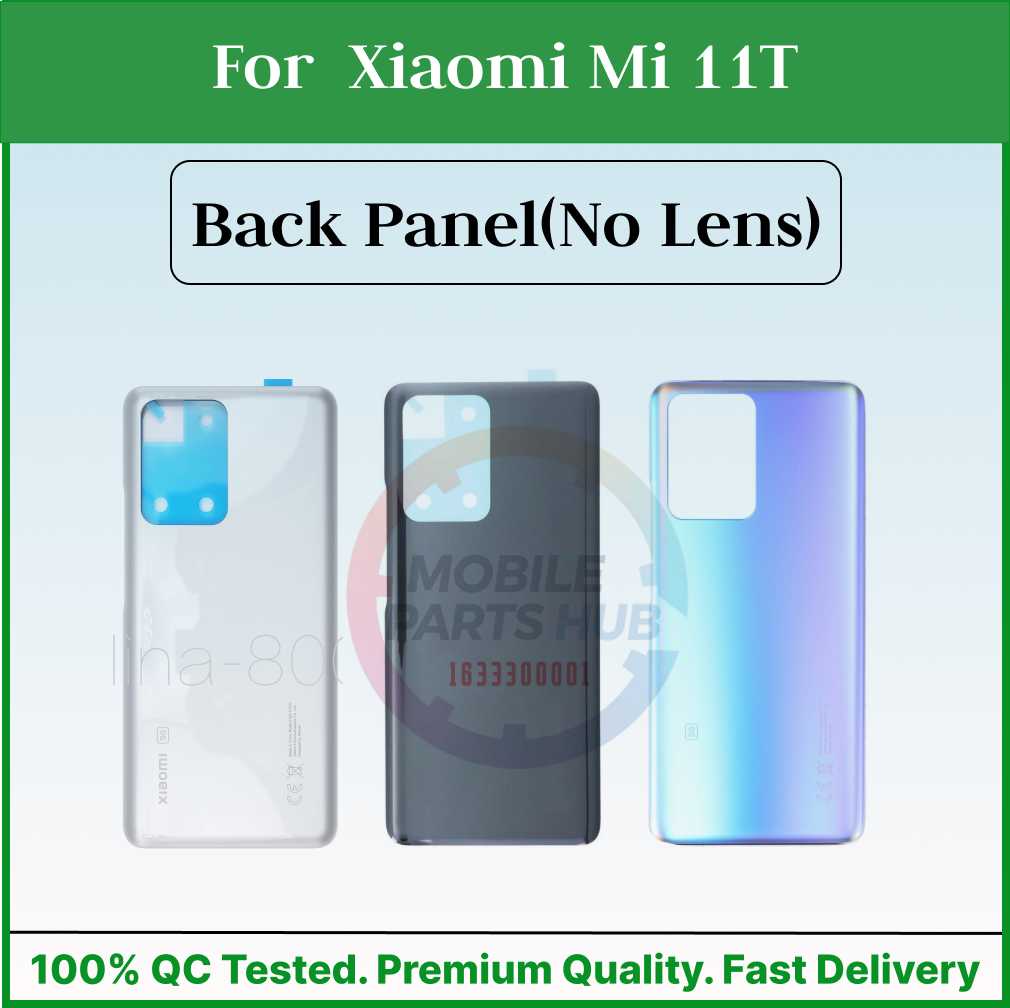 For Xiaomi Mi 11T Back Panel/Backshell/ Casing With Logo-All Colors Available Mobile Parts & Accessories Price in Bangladesh - Mobile.com.bd