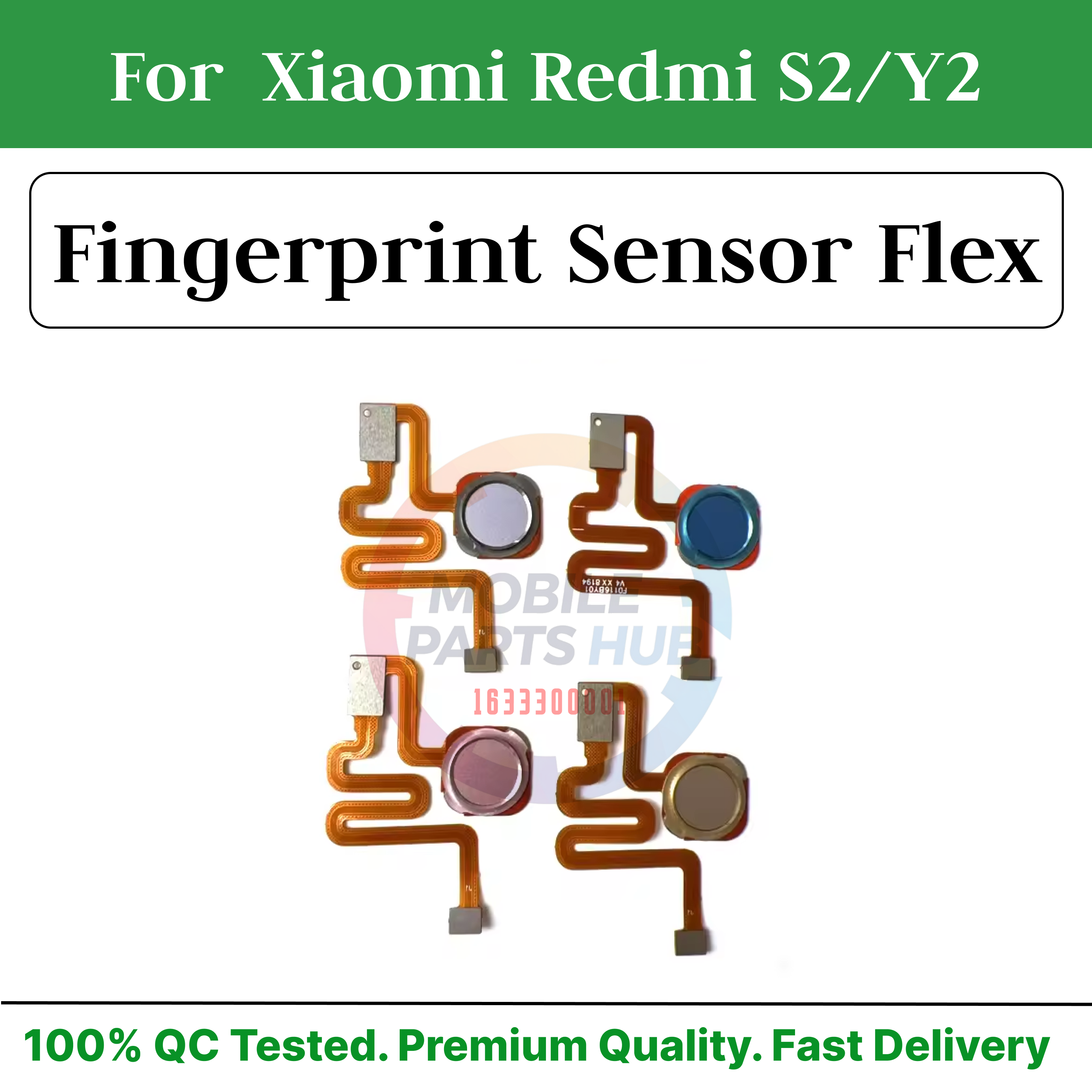 Power Button Fingerprint Sensor Flex Cable For Xiaomi Mi S2 Y2 ON OFF Key Sensor Home Touch Fingerprint Sensor Flex Ribbon - Price in Bangladesh