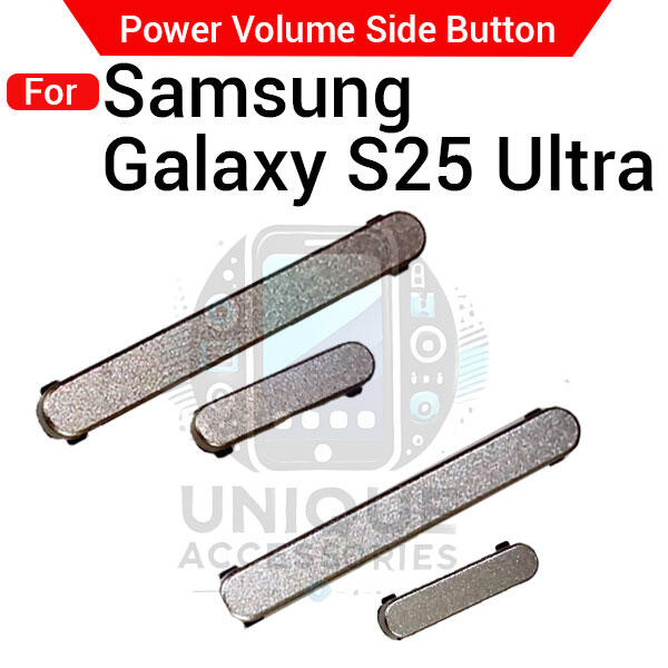 Samsung Compatible with Samsung Galaxy S25 Ultra External Side Buttons Power On Off + Volume Control Button Outside Side Keys Buttons & Key Parts Price in Bangladesh - Mobile.com.bd