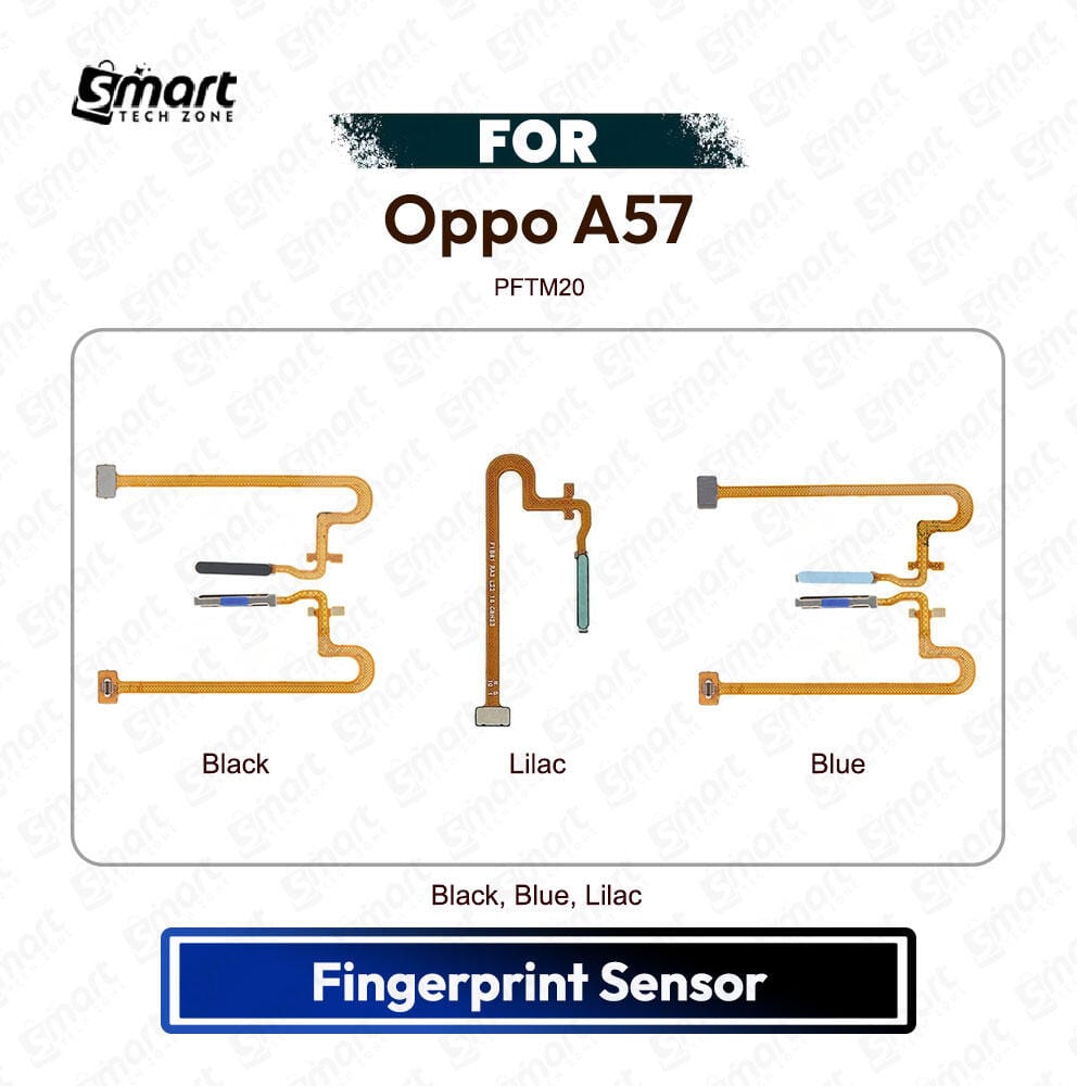 Oppo A57 Fingerprint Sensor Flex Cable Home Button Scanner Replacement Repair Spare Part (PFTM20) Price in Bangladesh - Mobile.com.bd