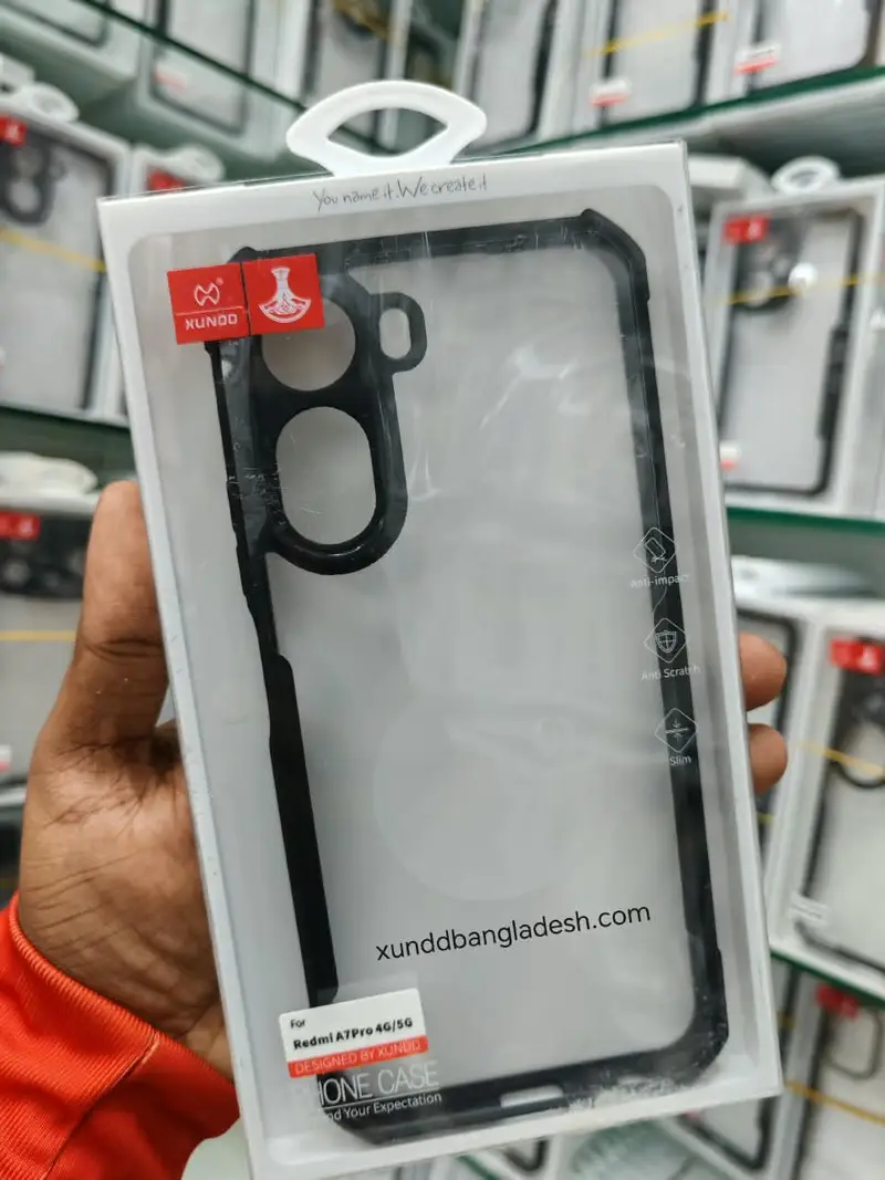 Xundd Original XUNDD Case for Redmi A7 Pro 4G/5G – Bumper Protective Shockproof Case Phone Cases & Covers Price in Bangladesh - Mobile.com.bd