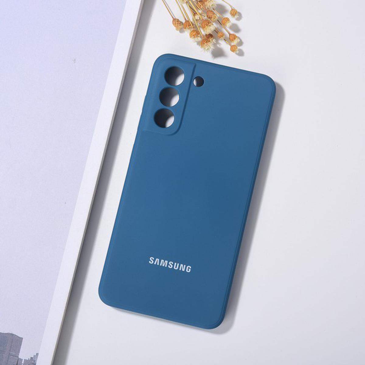Samsung Galaxy S22 Liquid Silicone Phone Case Thin Soft Back Cover Candy Casing
