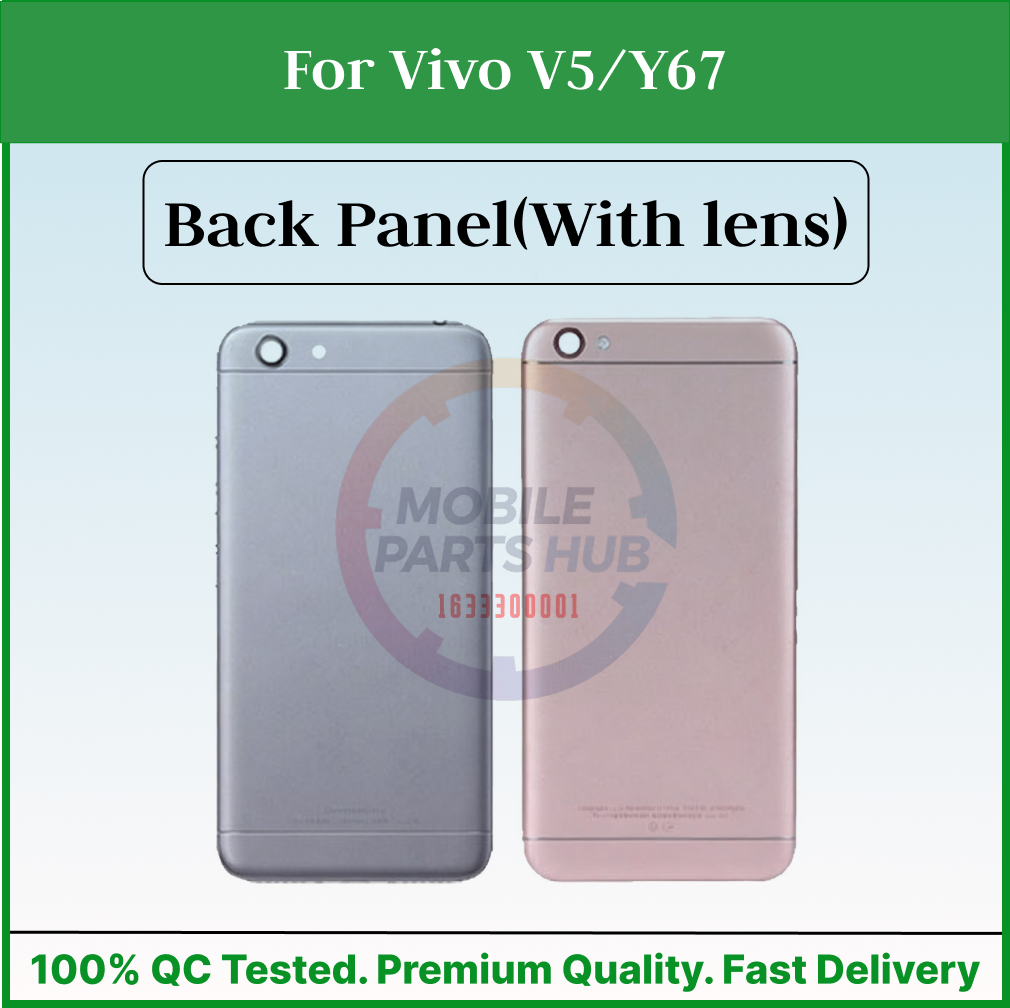 For Vivo V5/Y67 Back Panel/Backshell/ Casing +Camera Lens+Side Button With Logo-All Colors Available - Price in Bangladesh
