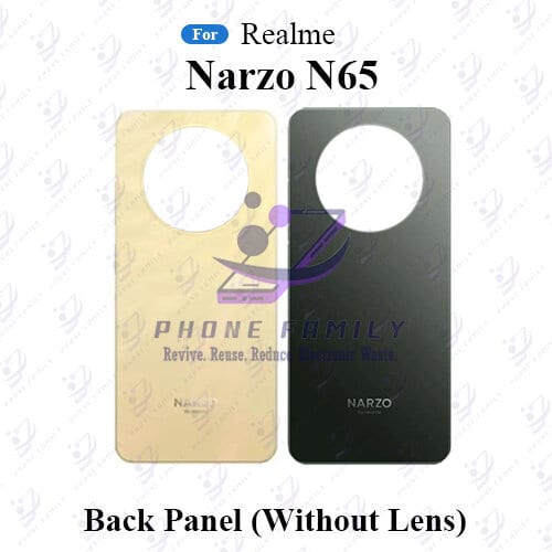 For Realme Narzo N65 Back Panel/Backshell/ Casing With Logo-All Colors Available - Price in Bangladesh