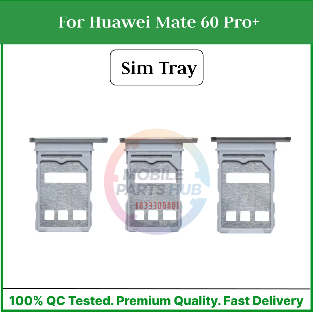 Huawei Mate 60 Pro+ Sim Tray Micro SD Card Slot with Sim Ejector Pin Replacement Part Mobile Parts & Accessories Price in Bangladesh - Mobile.com.bd