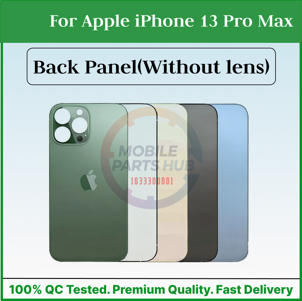 For Apple iPhone 13 Pro Max Back Panel/Backshell/ Casing With Logo-All Colors Available Mobile Parts & Accessories Price in Bangladesh - Mobile.com.bd