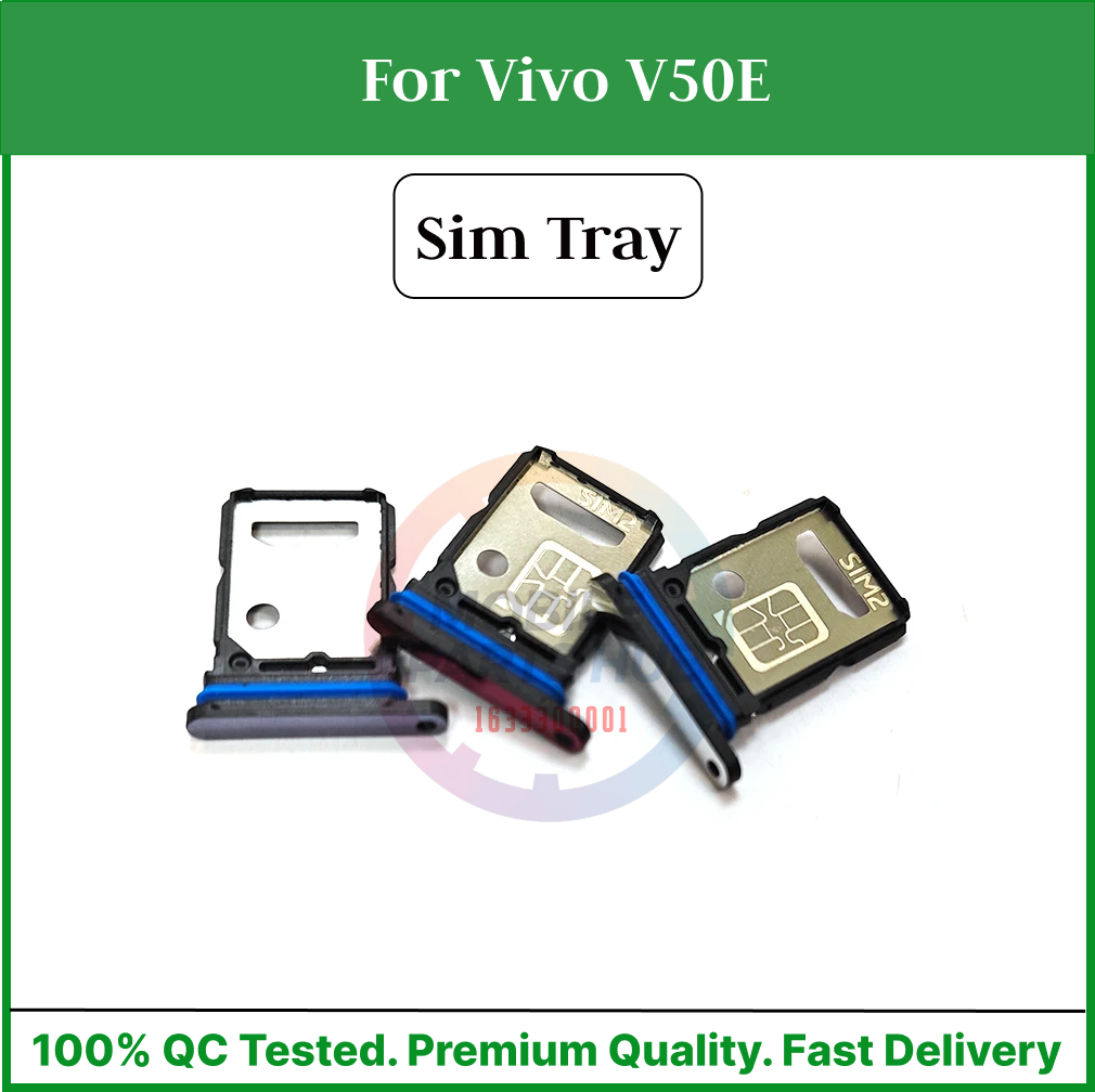 Vivo V50E Sim Tray Micro SD Card Slot with Sim Ejector Pin Replacement Part Sim Trays & Ejector Pins Price in Bangladesh - Mobile.com.bd