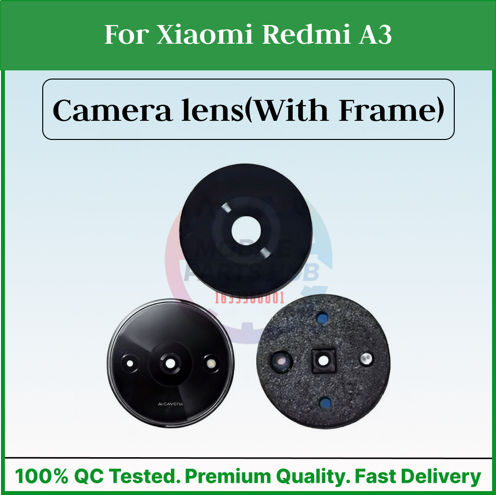 For Xiaomi Redmi A3 Camera Main Glass Lens Replacement Part Mobile Parts & Accessories Price in Bangladesh - Mobile.com.bd