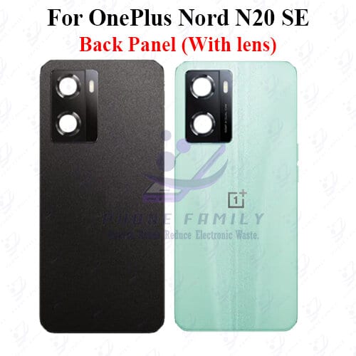 For onePlus Nord N20 SE Back Panel/Backshell/ Casing +Camera Lens With Logo-All Colors Available Price in Bangladesh - Mobile.com.bd